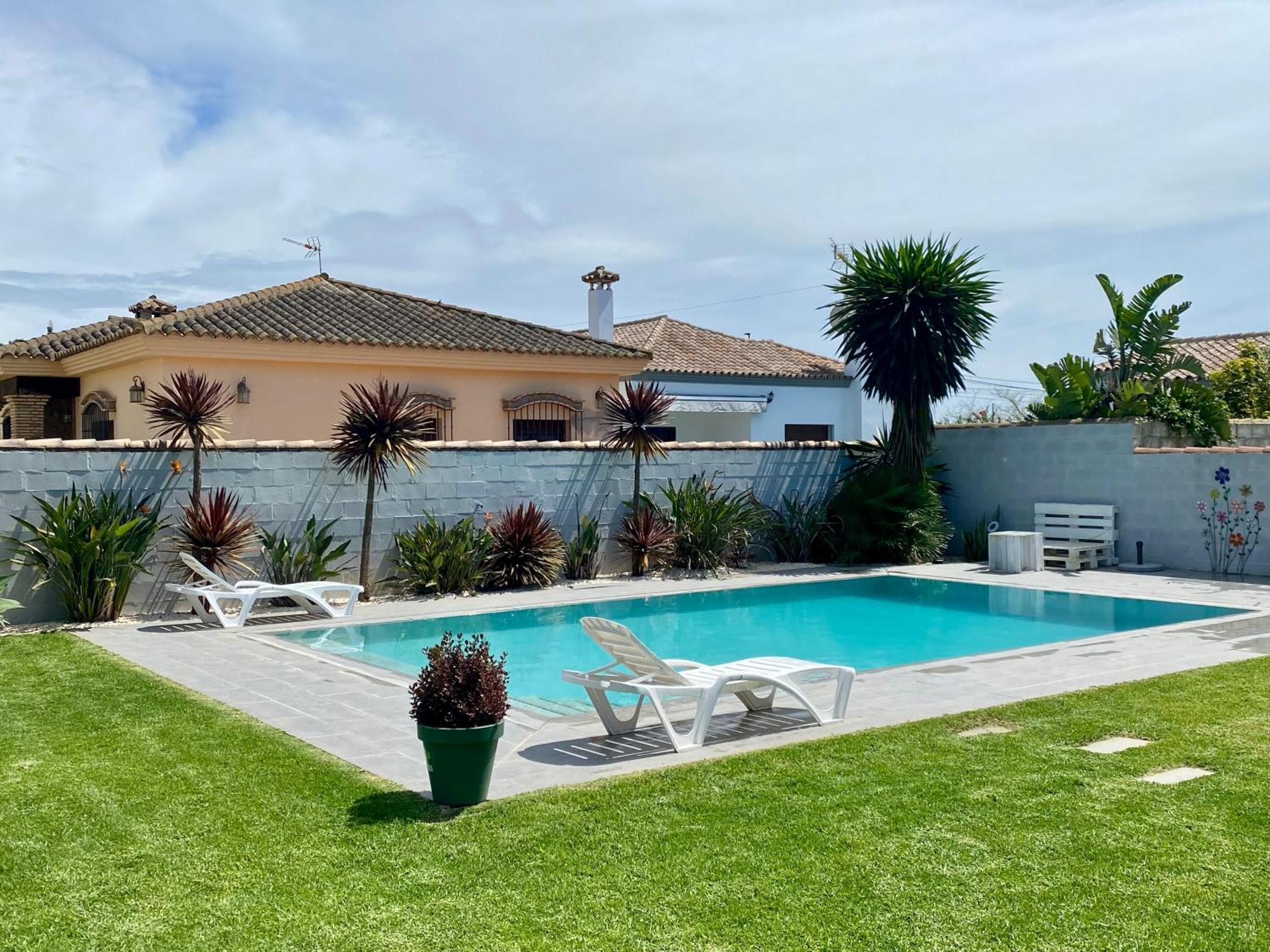 Villa Arbol Del Tule Chiclana de la Frontera Bagian luar foto